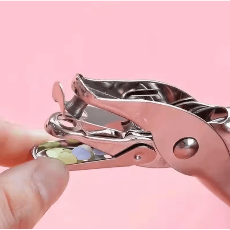 Metal Hole Punch Pliers 3mm6mm Precision Paper Leather Punch Tool 12