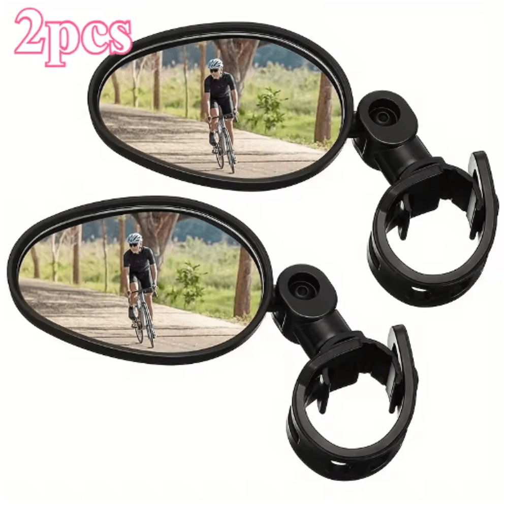 360 Rotatable Bike Rearview Mirror For Safer Cycling Visibility 2