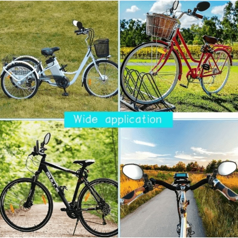 360 Rotatable Bike Rearview Mirror For Safer Cycling Visibility 4