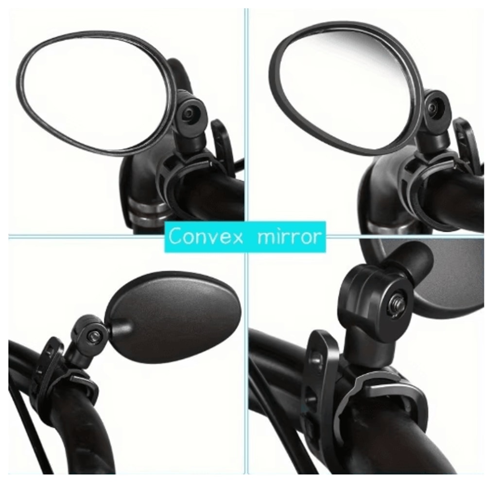 360 Rotatable Bike Rearview Mirror For Safer Cycling Visibility 5