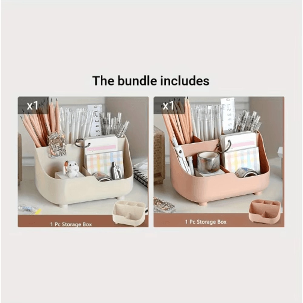 Large Capacity Desktop Storage Organizer With MultiCompartment Design 4