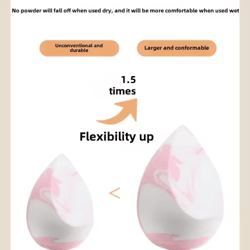 soft dual-use makeup sponge for flawless blending & smooth finish