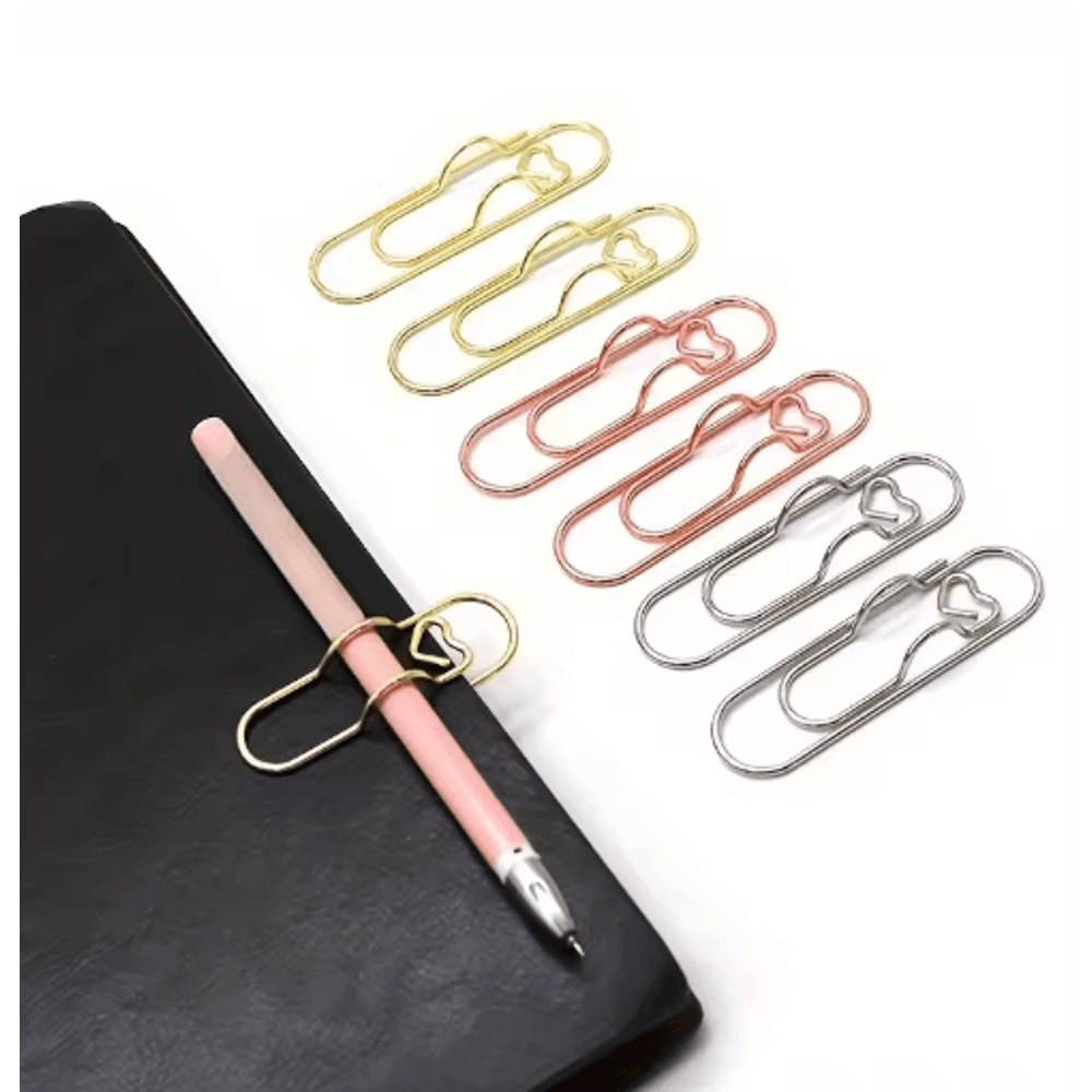 MultiFunction Notebook Pen Holder Clip For Easy Access Organization 0