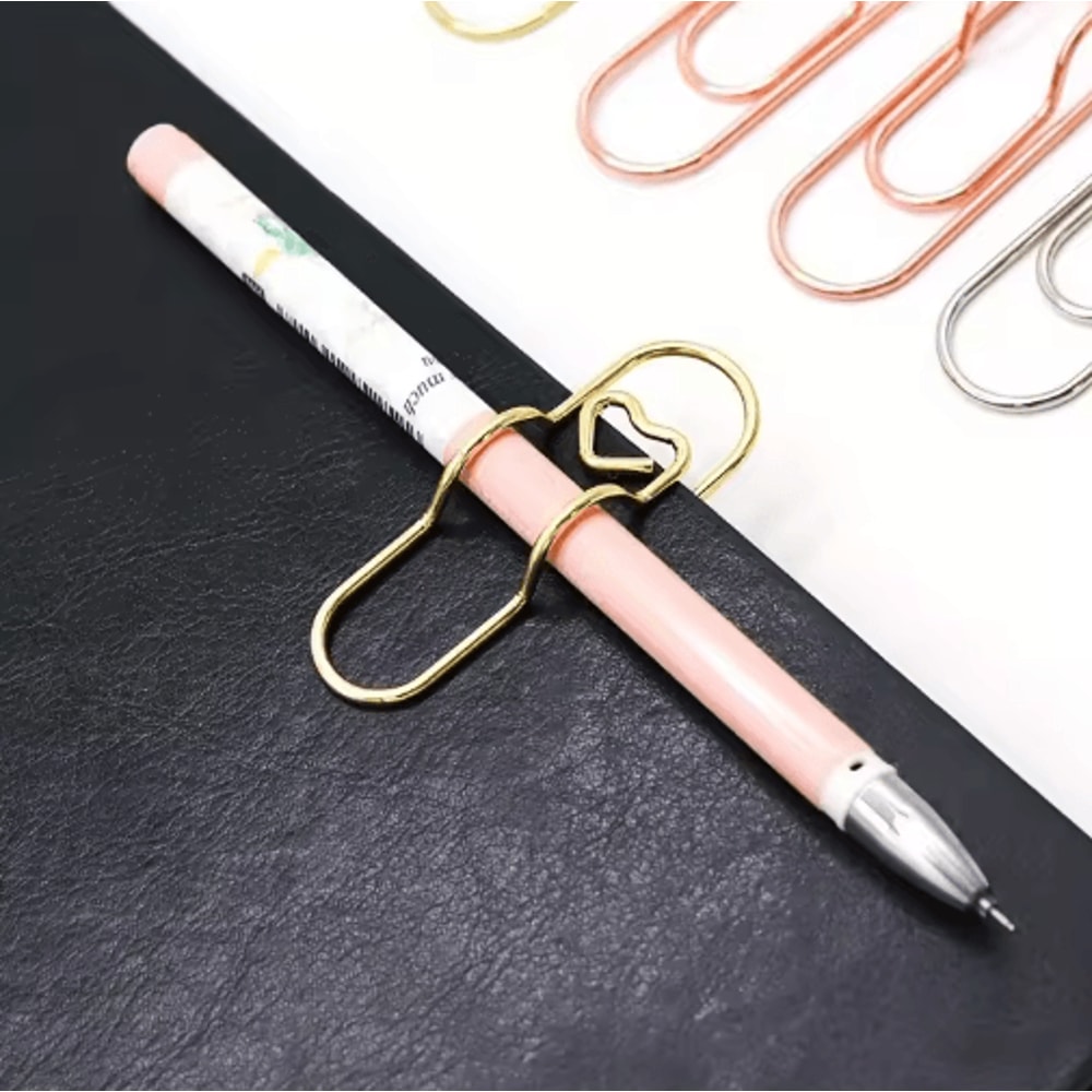 MultiFunction Notebook Pen Holder Clip For Easy Access Organization 6
