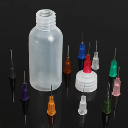 precision needle tip glue bottle set with 11 tips for accurate dispensing
