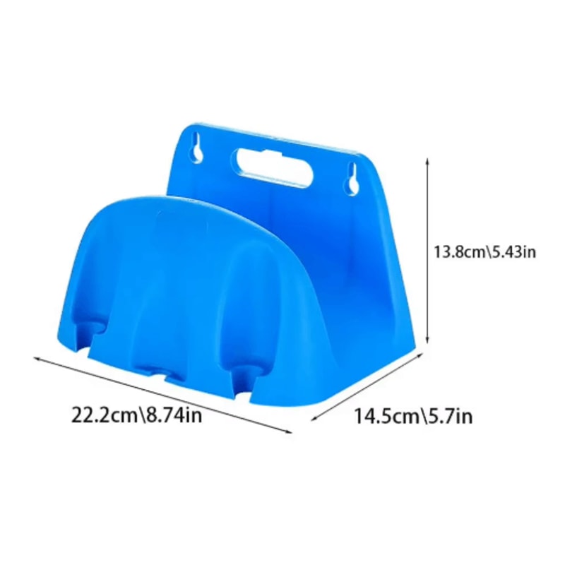 Wall Mounted Garden Hose Holder For Tidy SpaceSaving Storage 2