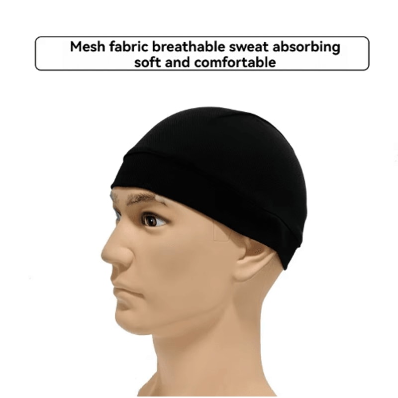 Cooling Mesh Beanie Skull Cap For Breathable Sweat Control Comfort 3