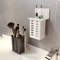 Wall Mounted Toothbrush Holder For Clean SpaceSaving Bathroom Storage 3