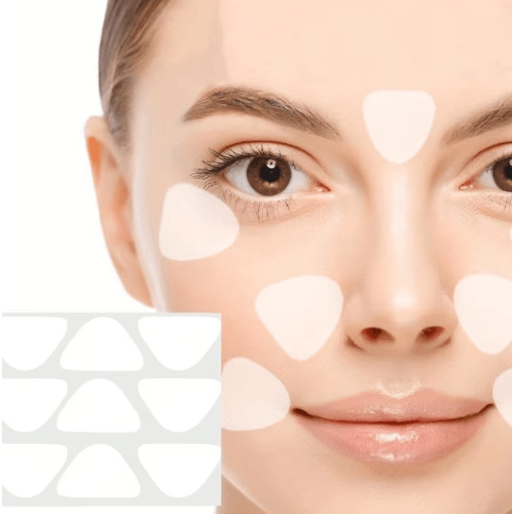 Invisible AntiWrinkle Face Patches For Forehead Smile Lines Care 0