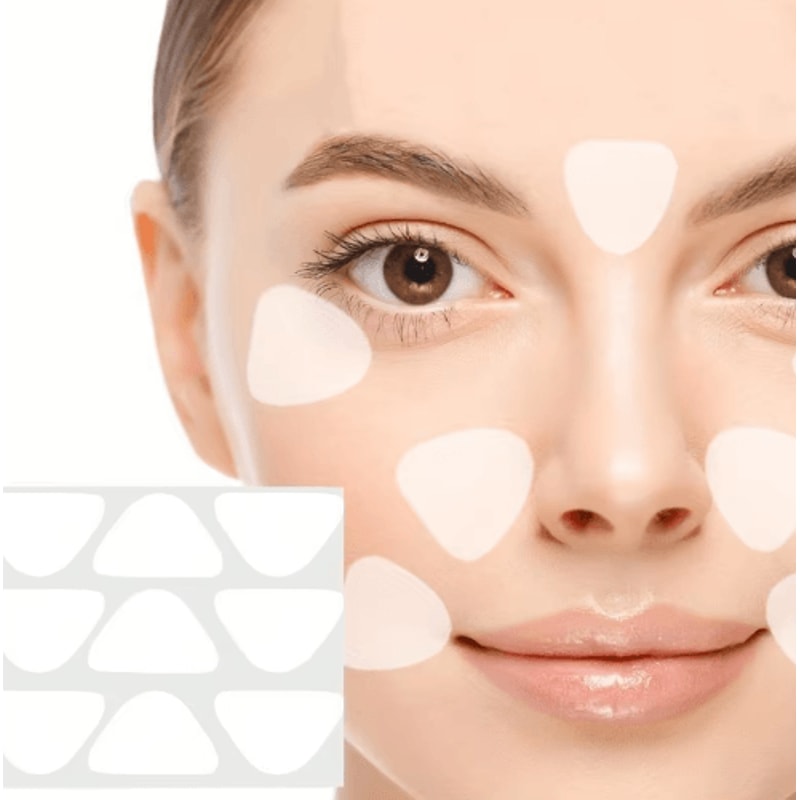 Invisible AntiWrinkle Face Patches For Forehead Smile Lines Care 0