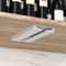 NoDrill Under Cabinet Wine Glass Rack For SpaceSaving Storage 5