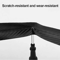 3D Carbon Fiber Car Door Sill Protector Film For Scratch Wear Protection 3