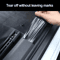 3D Carbon Fiber Car Door Sill Protector Film For Scratch Wear Protection 5