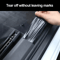 3D Carbon Fiber Car Door Sill Protector Film For Scratch Wear Protection 5
