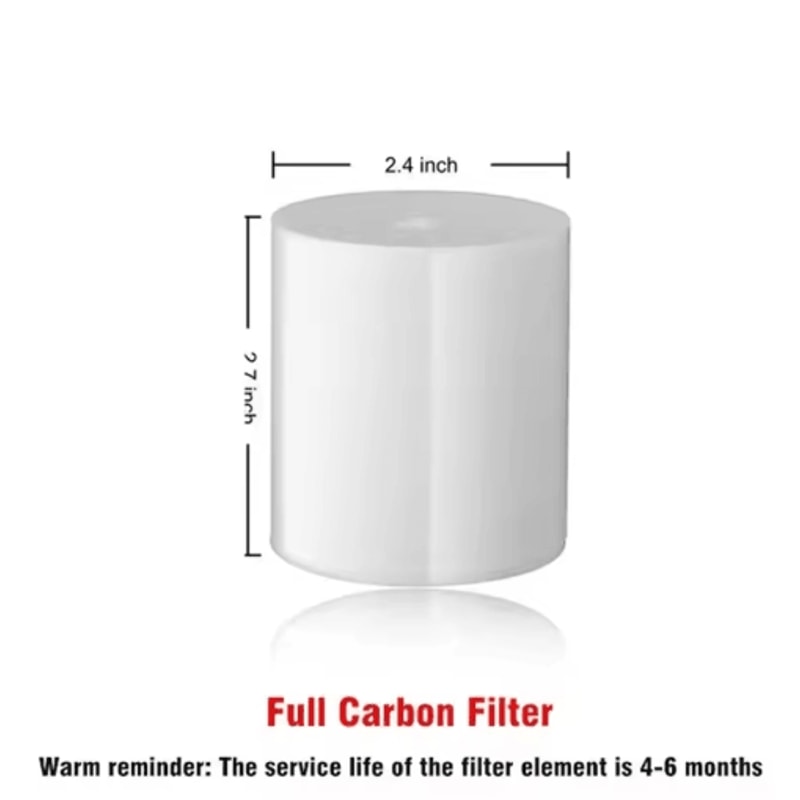 High Output Shower Water Filter For Chlorine Removal Softer Skin 1