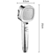 High Pressure 3Mode Shower Head With Water Saving OneTouch Control 7