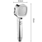 High Pressure 3Mode Shower Head With Water Saving OneTouch Control 7