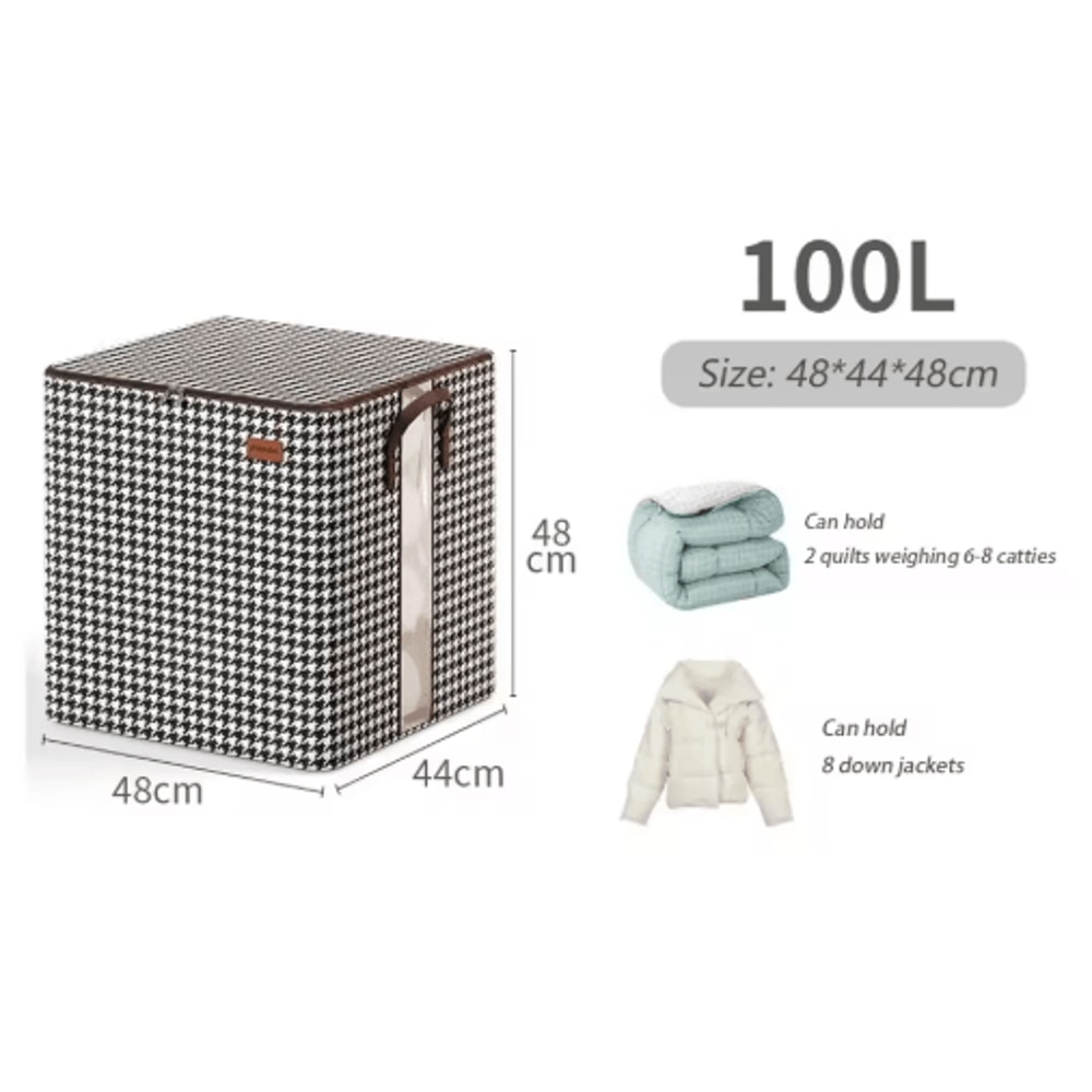 Large Capacity Foldable Clothes Storage Bag For Easy Wardrobe Organization 2