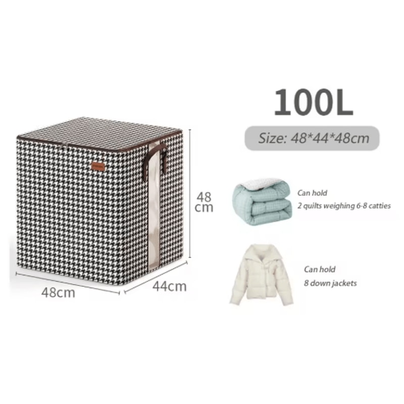 Large Capacity Foldable Clothes Storage Bag For Easy Wardrobe Organization 2