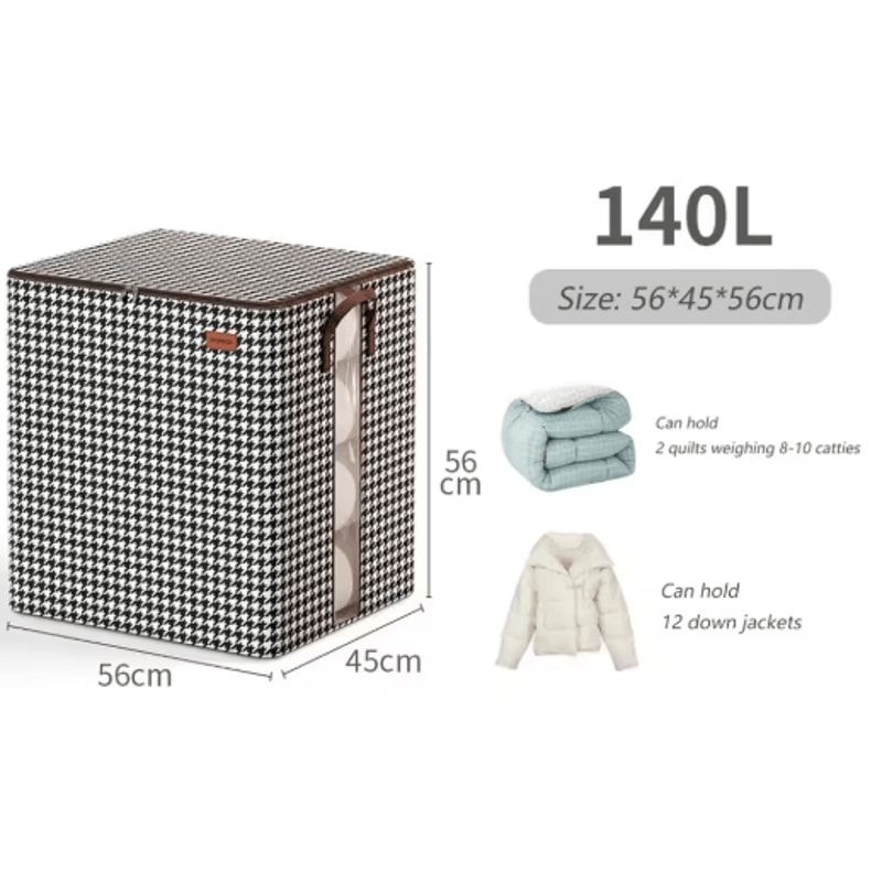 Large Capacity Foldable Clothes Storage Bag For Easy Wardrobe Organization 3