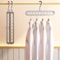 Foldable MultiFunction Clothes Hanger For SpaceSaving Closet Organization 2