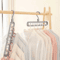 Foldable MultiFunction Clothes Hanger For SpaceSaving Closet Organization 0