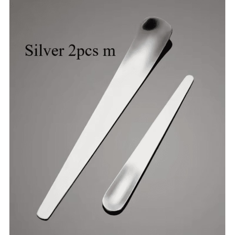 Stainless Steel Long Handle Dessert Coffee Spoon For Easy Mixing 2