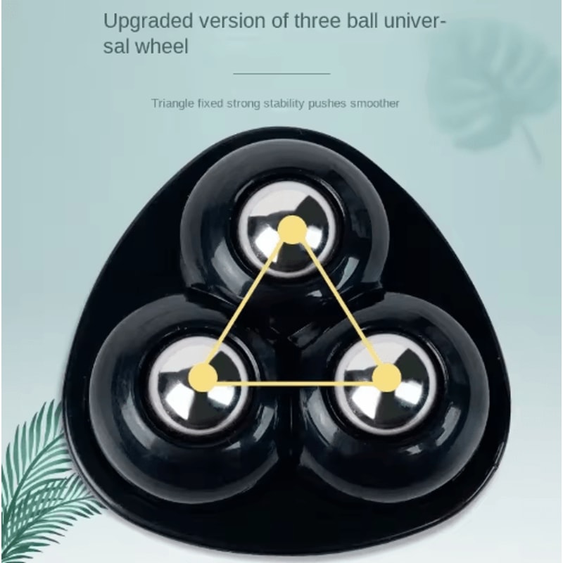 4PCS Adhesive Mini Universal Wheels For Easy Furniture Movement 6