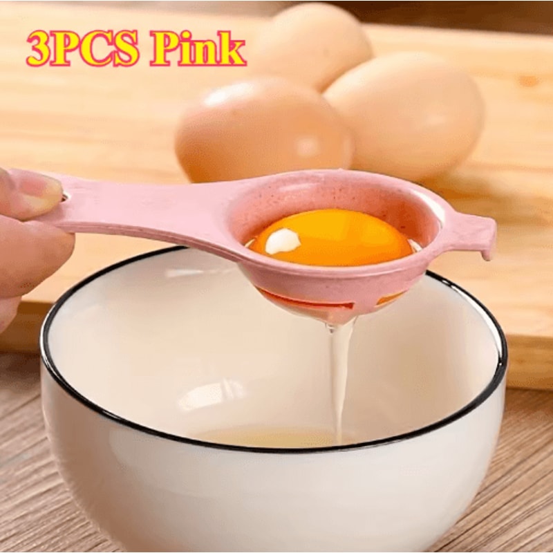 EcoFriendly Wheat Straw Egg Separator For Easy Yolk White Separation 3