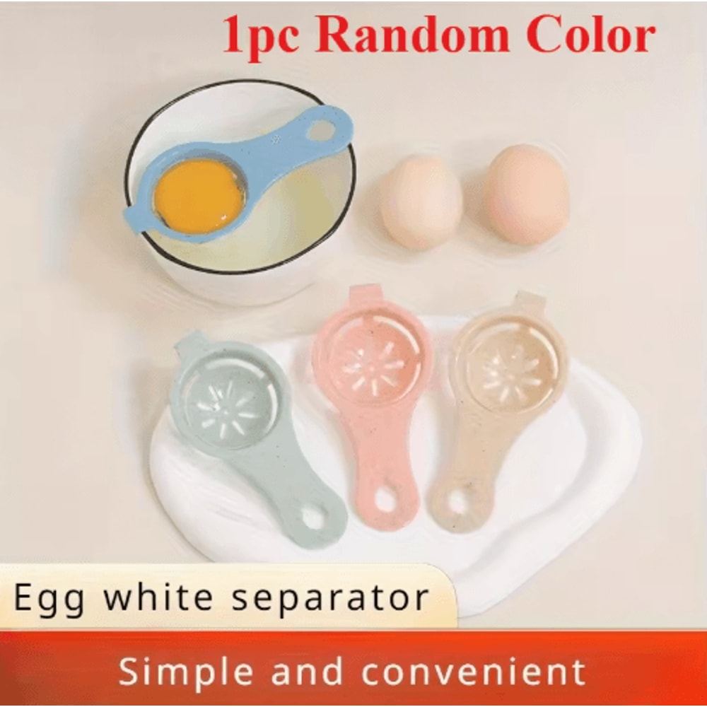 EcoFriendly Wheat Straw Egg Separator For Easy Yolk White Separation 6