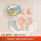 EcoFriendly Wheat Straw Egg Separator For Easy Yolk White Separation 7