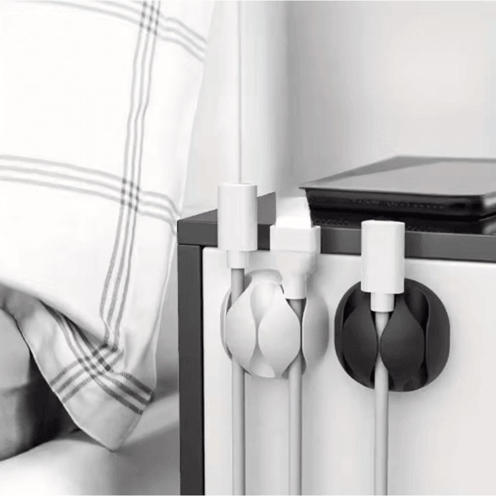 MultiPiece Desk Cable Organizer Clips For Neat TangleFree Setup 5