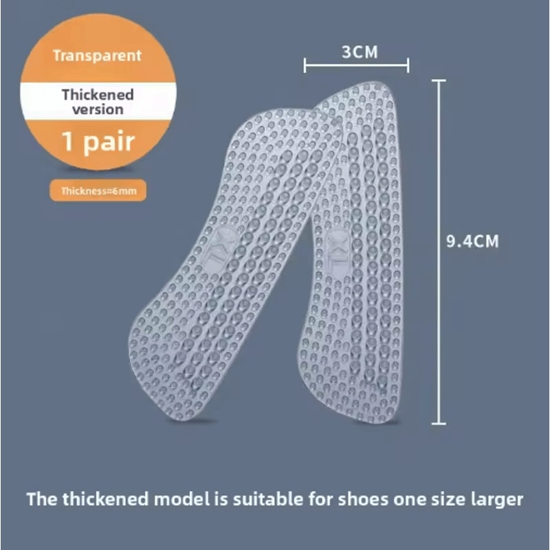 Silicone Heel Grip Inserts For AntiSlip Comfort Blister Protection 1