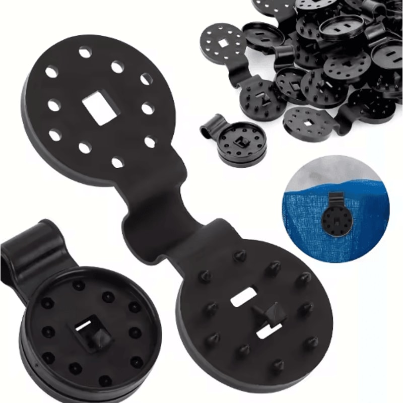 30PCS Heavy Duty Sunshade Net Clips For Garden Tarp Tent Fixing 4