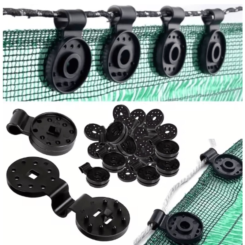 30PCS Heavy Duty Sunshade Net Clips For Garden Tarp Tent Fixing 0