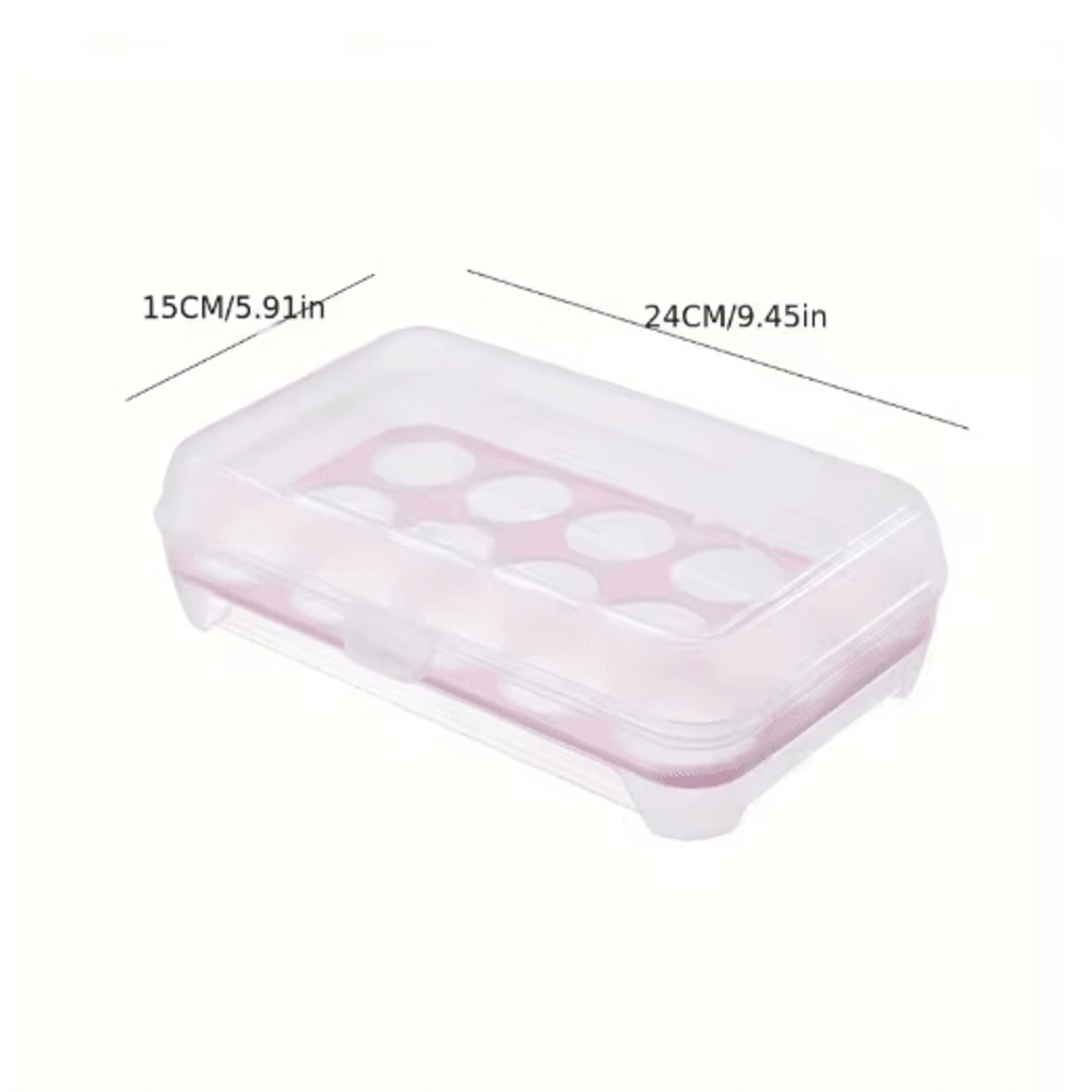 Large Capacity Egg Storage Container For Refrigerator Organization 3