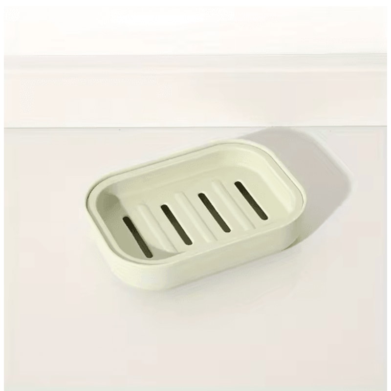 Double Layer Travel Soap Box With Drain Tray For Clean Dry Storage 2