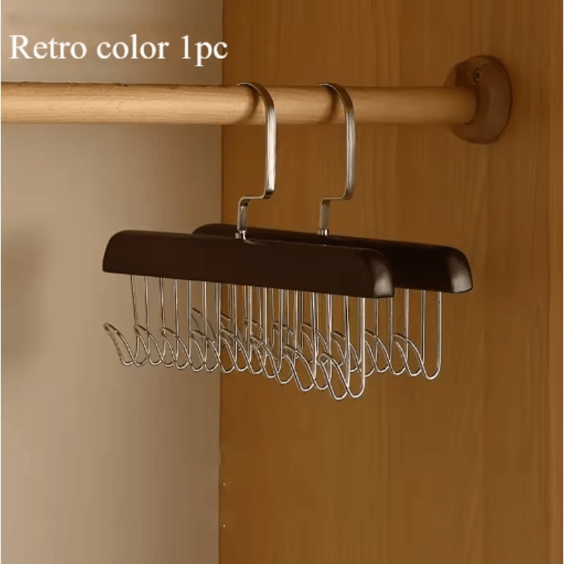 MultiFunction Clothes Hanger For Belts Ties Hats Accessories 2
