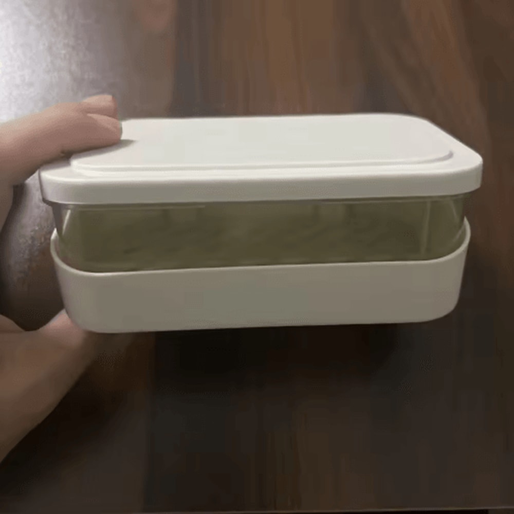 Drainage Soap Holder Wall Mounted Soap Dish For Clean Dry Storage 1