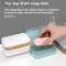 Drainage Soap Holder Wall Mounted Soap Dish For Clean Dry Storage 7