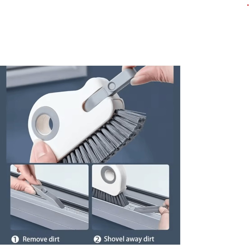 2 In 1 Grout Window Track Cleaning Brush For Deep Cleaning 2