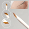 Angled Eyeliner Eyebrow Brush For Precise Eye Makeup Application 3