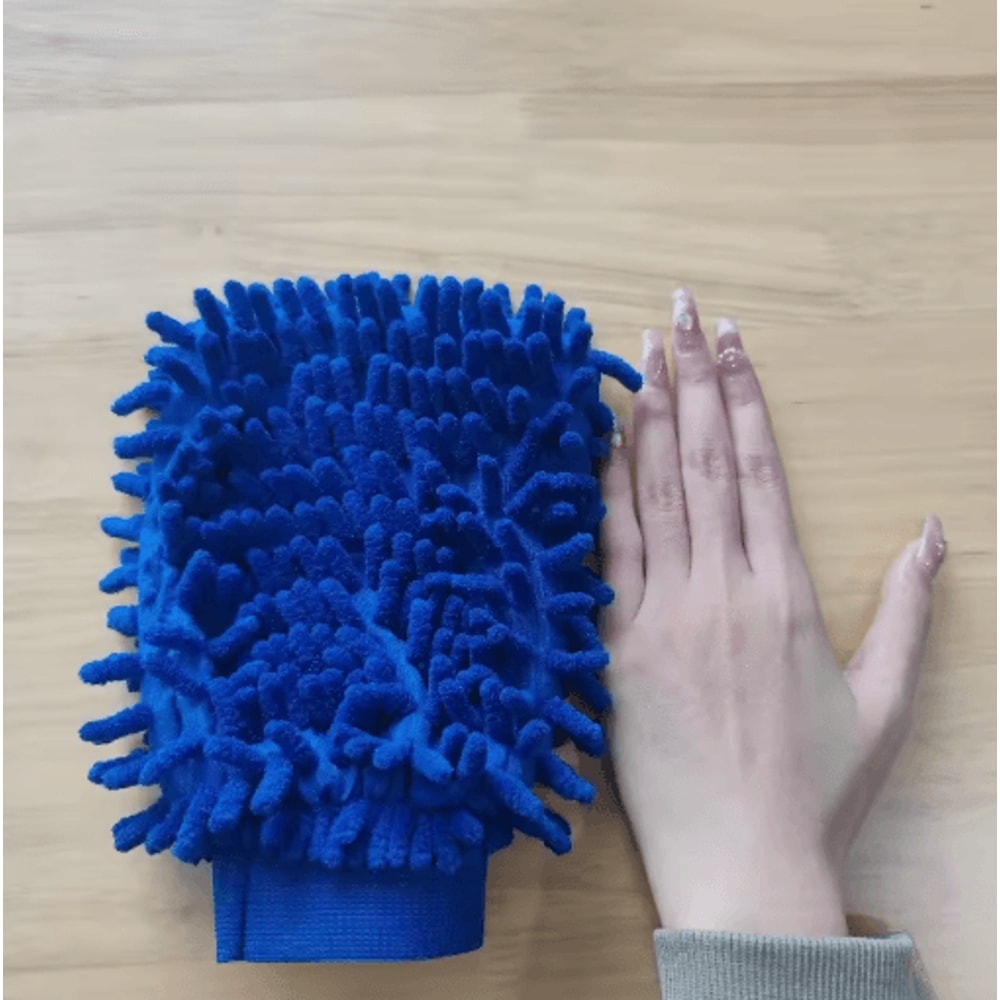 Scratch Free Microfiber Car Cleaning Glove For Safe Easy Washing 5