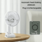 Hipacool 360 Oscillating Portable Car Fan With USB Rechargeable Battery RGB Light 1