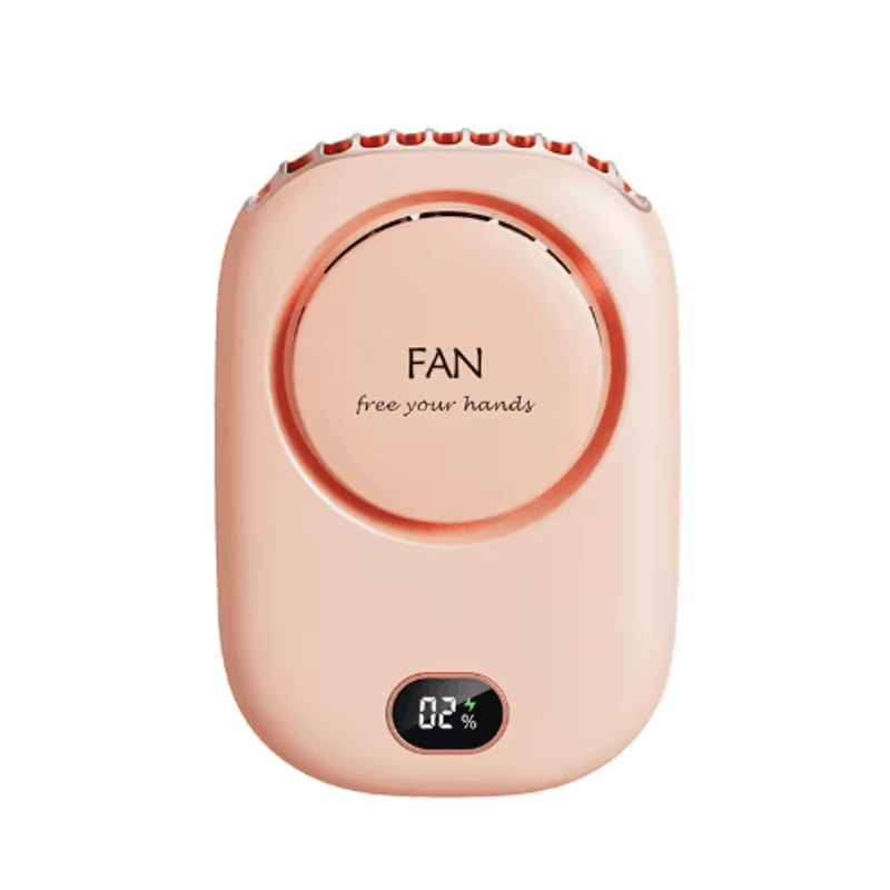 Mini Bladeless Portable Fan USB Rechargeable UltraQuiet Handheld Cooling Fan 1