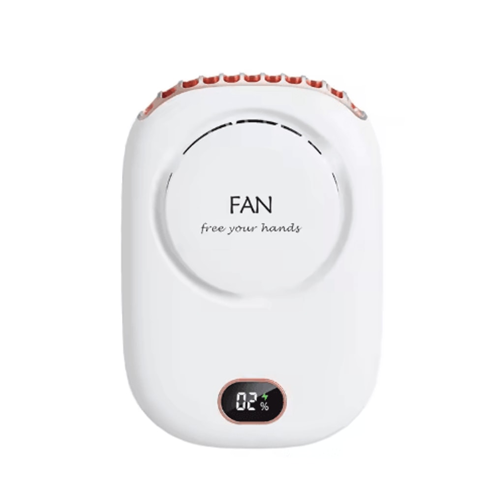 Mini Bladeless Portable Fan USB Rechargeable UltraQuiet Handheld Cooling Fan 2