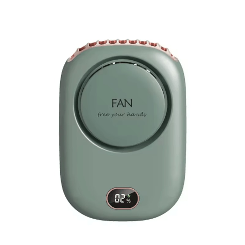 Mini Bladeless Portable Fan USB Rechargeable UltraQuiet Handheld Cooling Fan 3