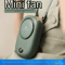 Mini Bladeless Portable Fan USB Rechargeable UltraQuiet Handheld Cooling Fan 0