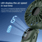 3in1 Portable Hand Fan USB Rechargeable Mini Desk Neck Fan With Phone Holder 2