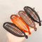 Modern Fish Tail Hair Clip Set Stylish Plastic Hairpin For Everyday Occasion Styling 14PCS 3